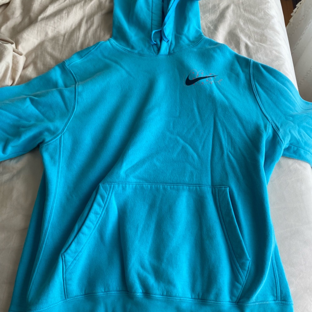 Nike blue hoodie